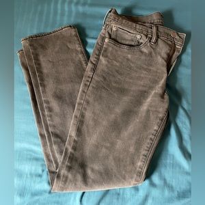 Levi’s plain grey regular fit jeans